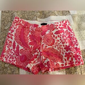 Jcrew Pink Floral Shorts